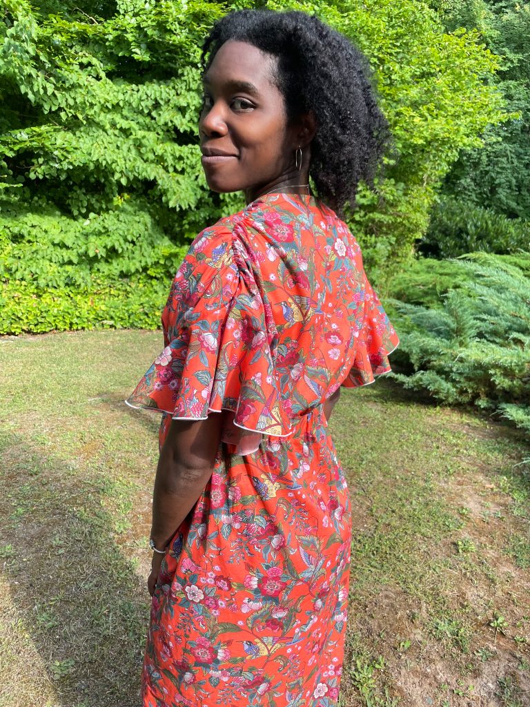 Robe Marcelle, zoom sur les volants