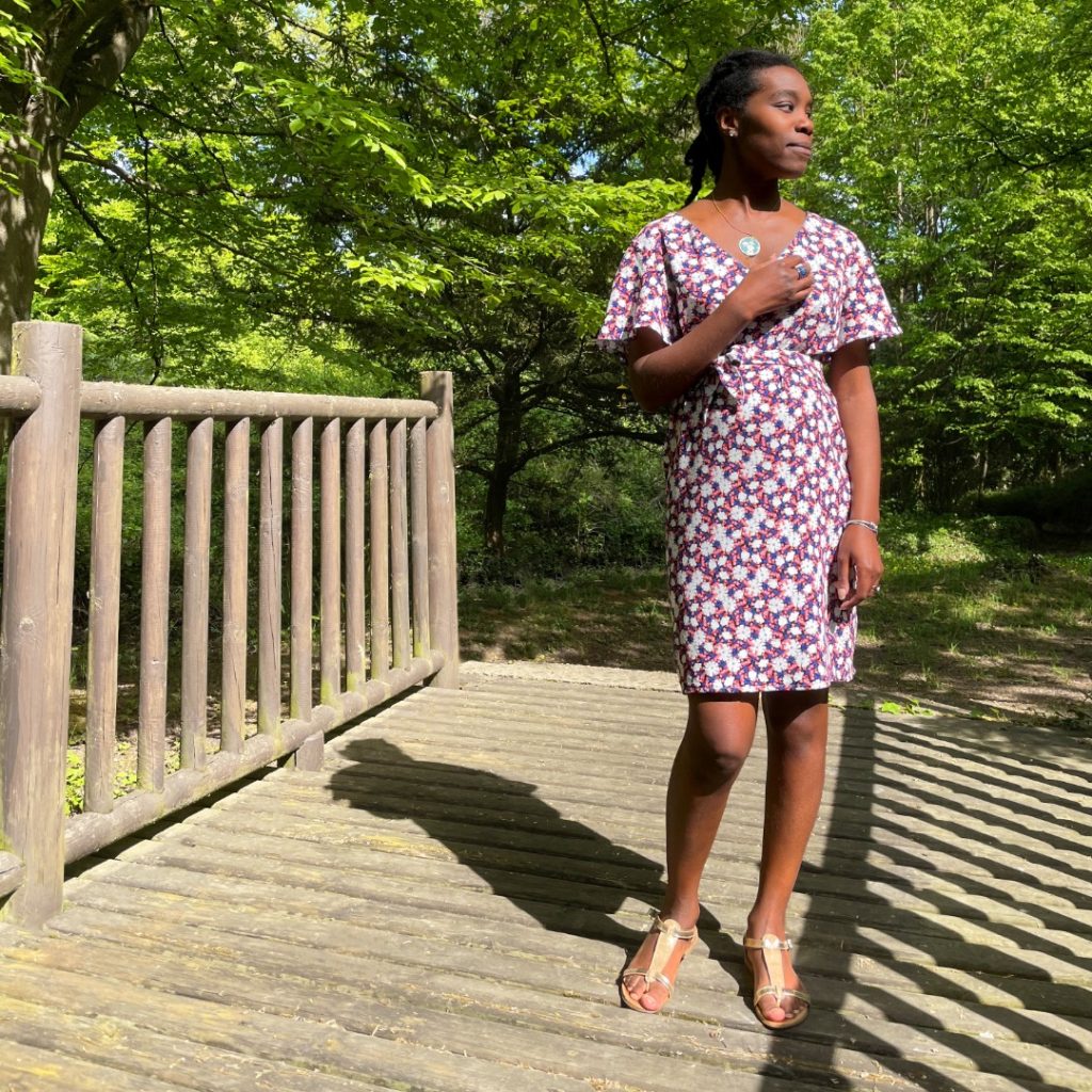 Robe Caméléon portée (My Dress Made)