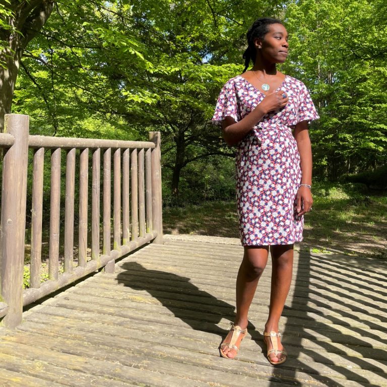 Robe Caméléon portée (My Dress Made)