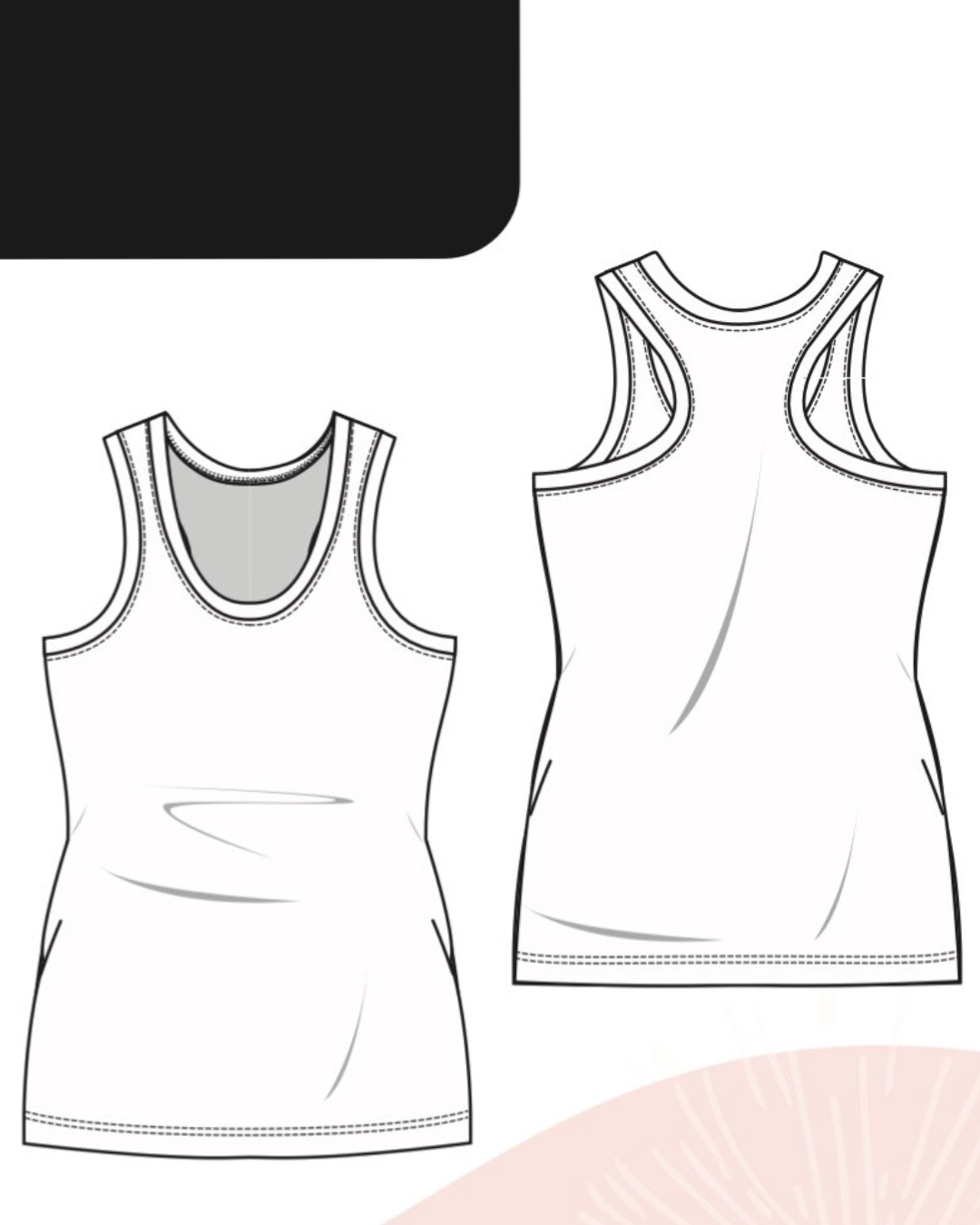 Dessin technique top Lea