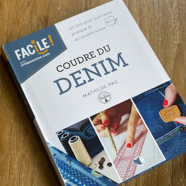 Coudre du denim, couverture du livre